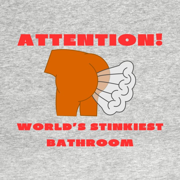 Attention world's stinkiest bathroom by IOANNISSKEVAS